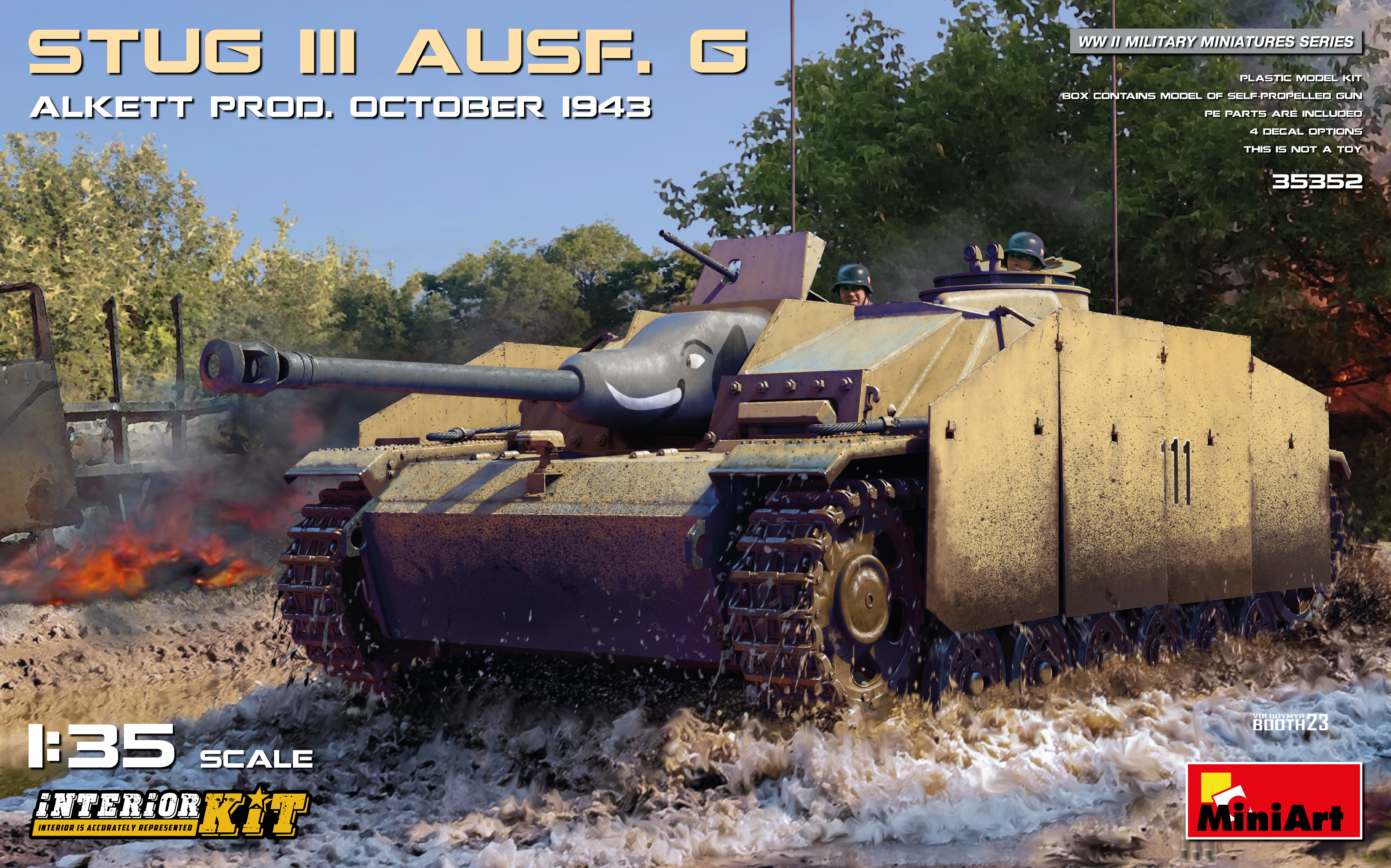 【予約する】　1/35　Ⅲ号突撃砲Ausf.G 1943年10月アルケット社製 フルインテリア