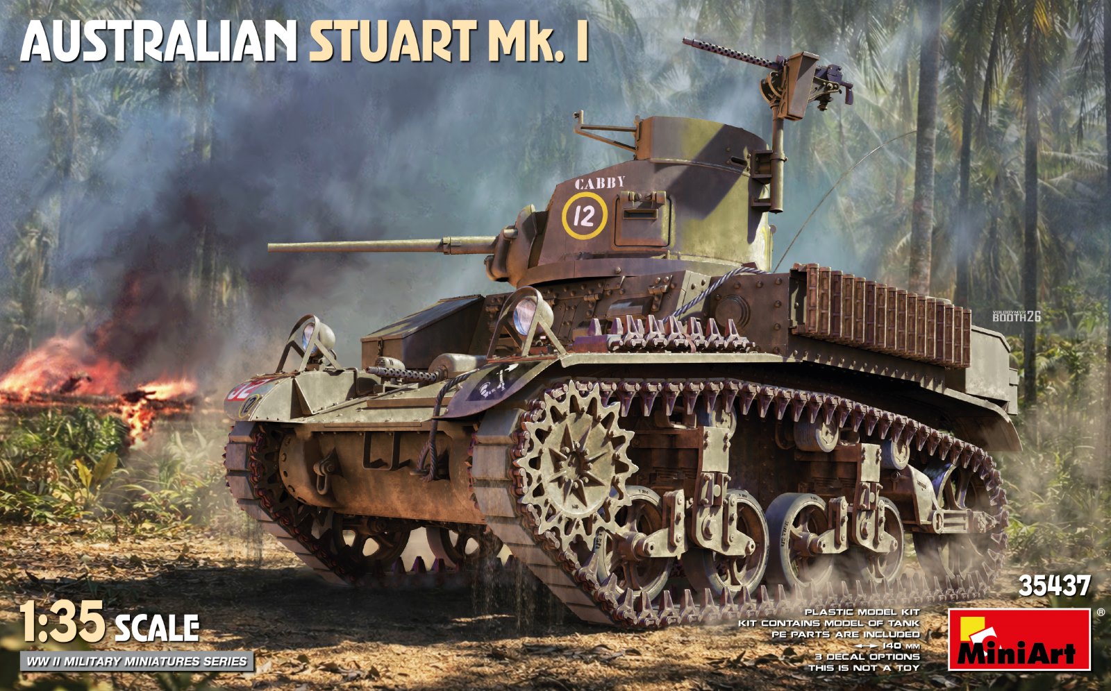 【予約する】　1/35　オーストラリア軍スチュアート Mk.I