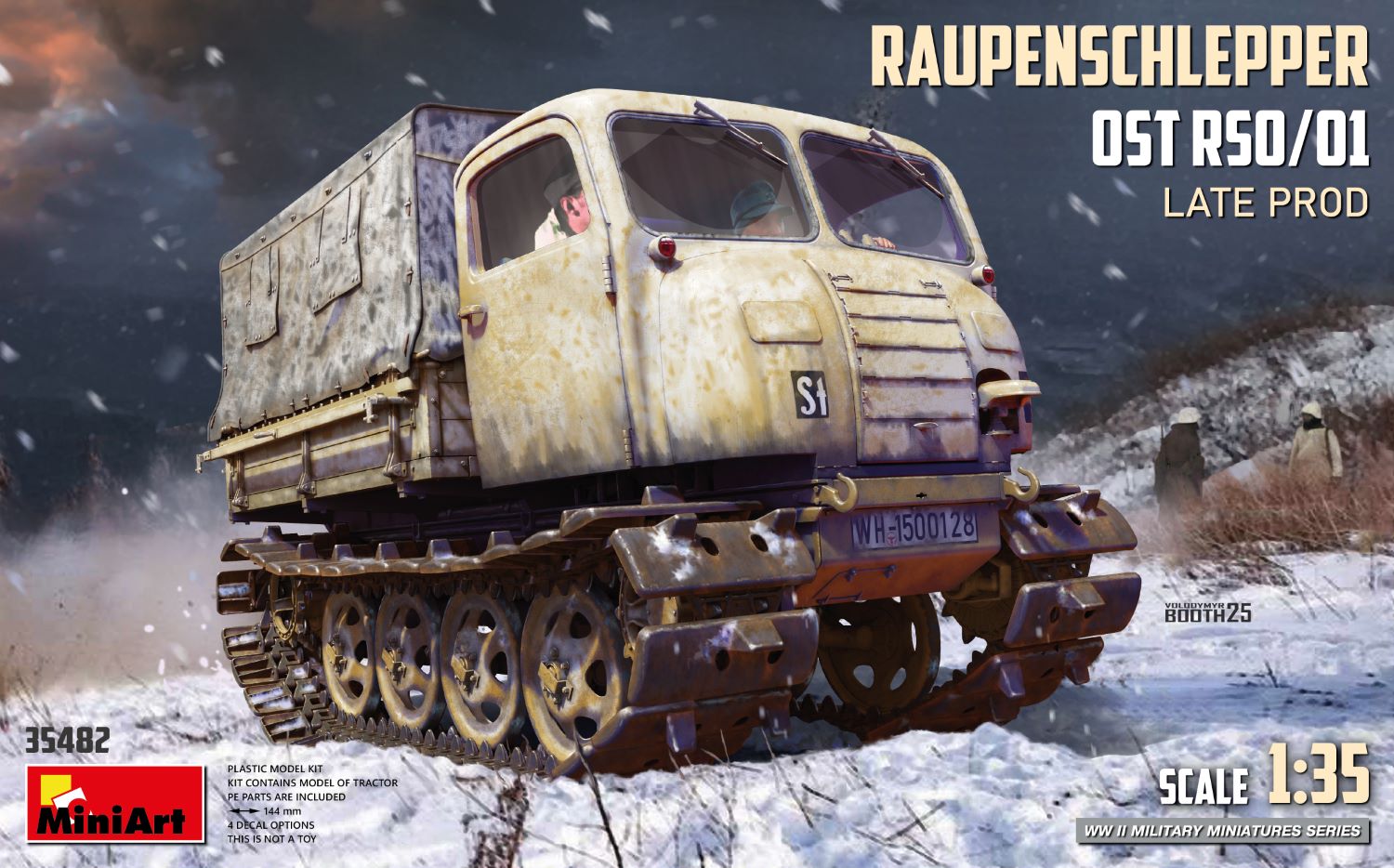 【予約する】　1/35　ラウペンシュレッパー Ost RSO/01. 後期型
