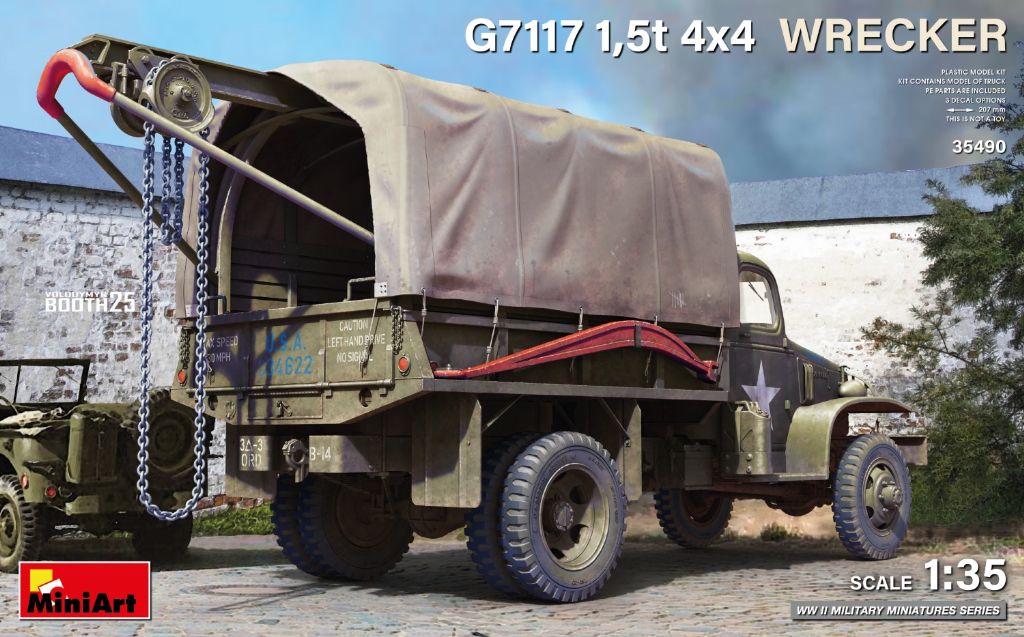【予約する】　1/35　G7117 1.5t 4x4 レッカー車