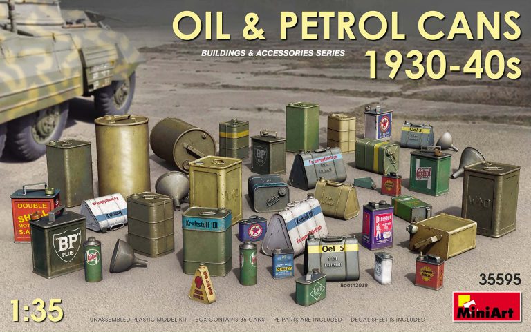 1/35　油＆石油缶セット1930-40年代 - ウインドウを閉じる