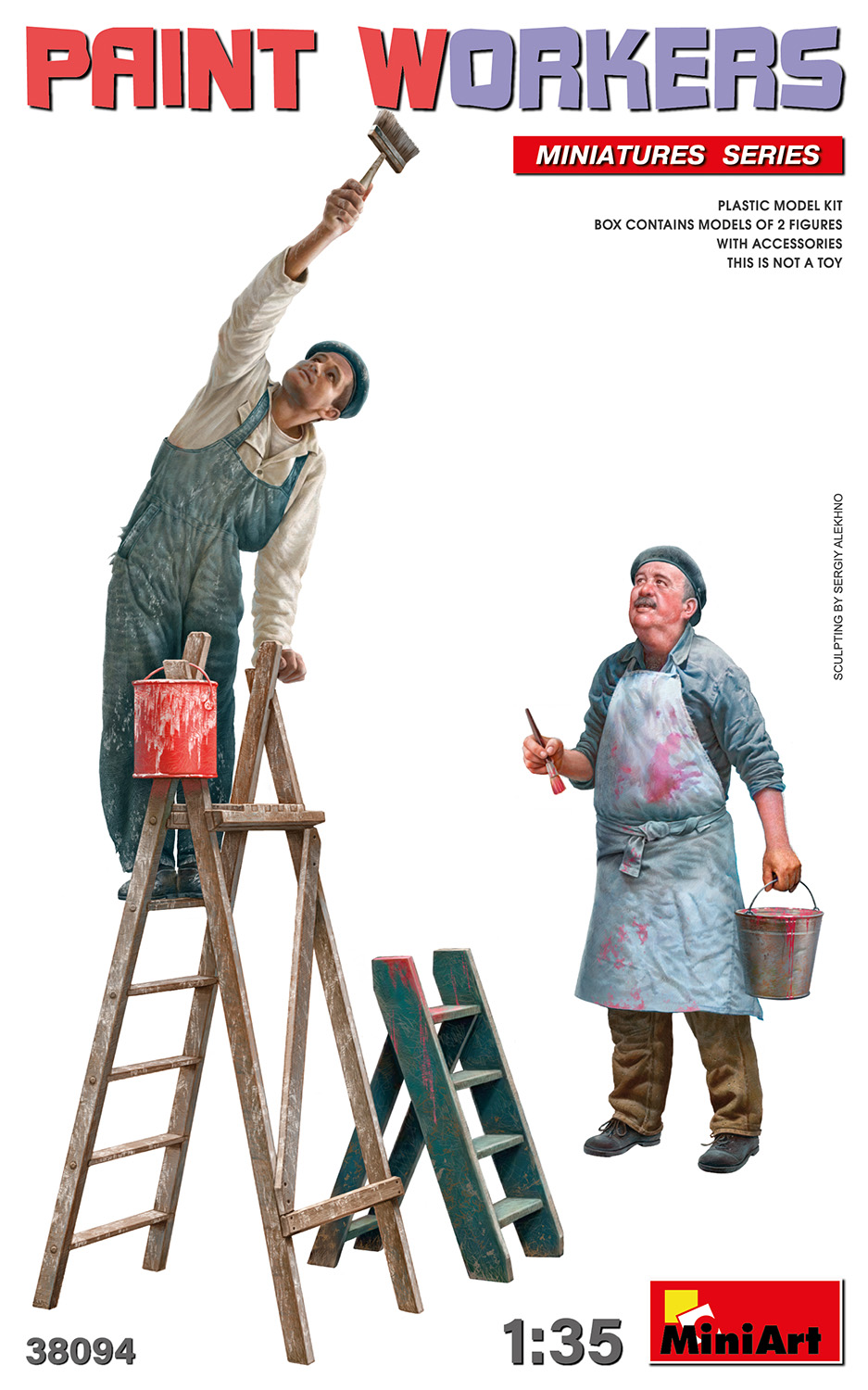 1/35　塗装作業員