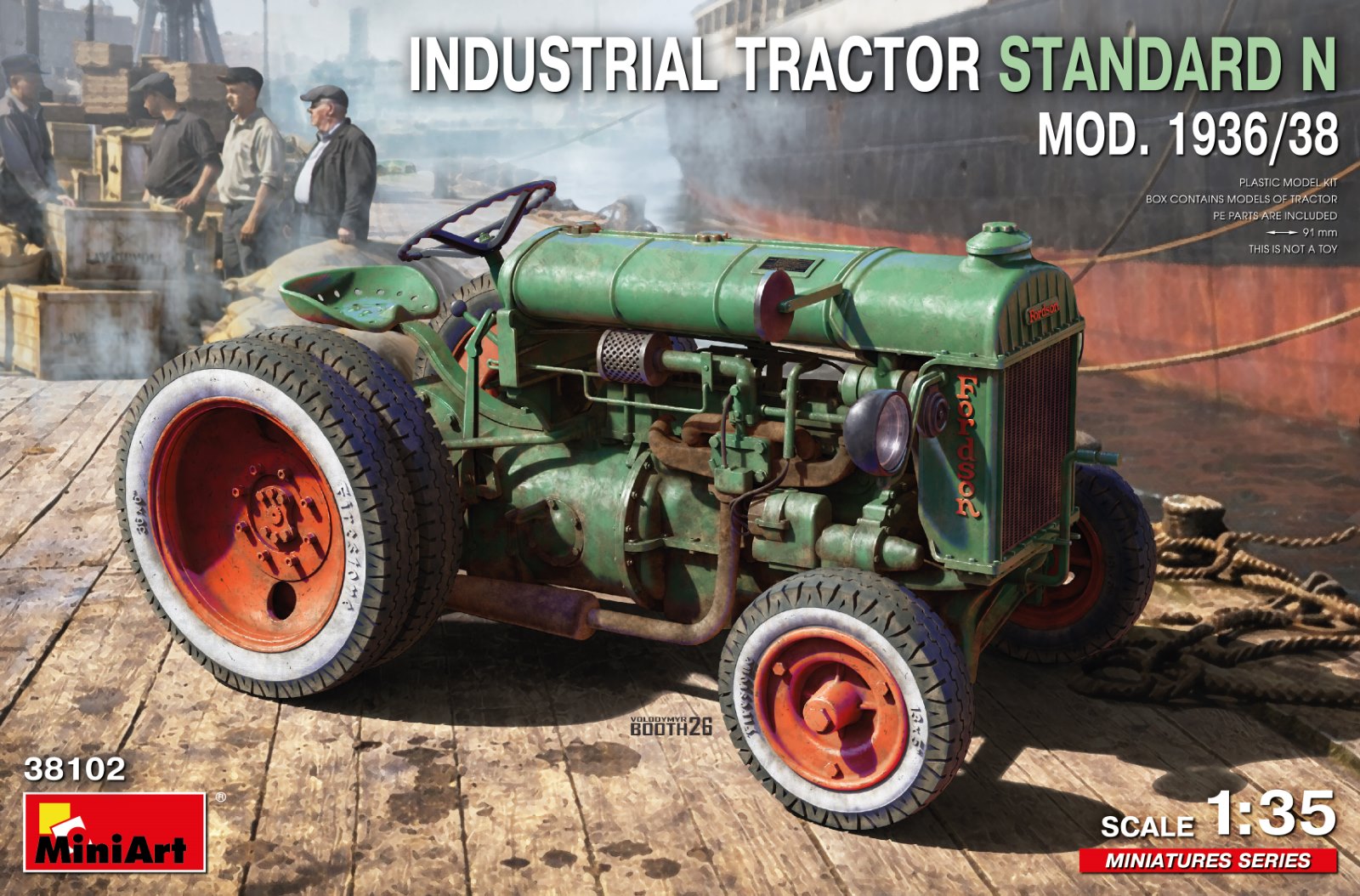 【予約する】　1/35　産業用トラクター スタンダード N 1936/38年版