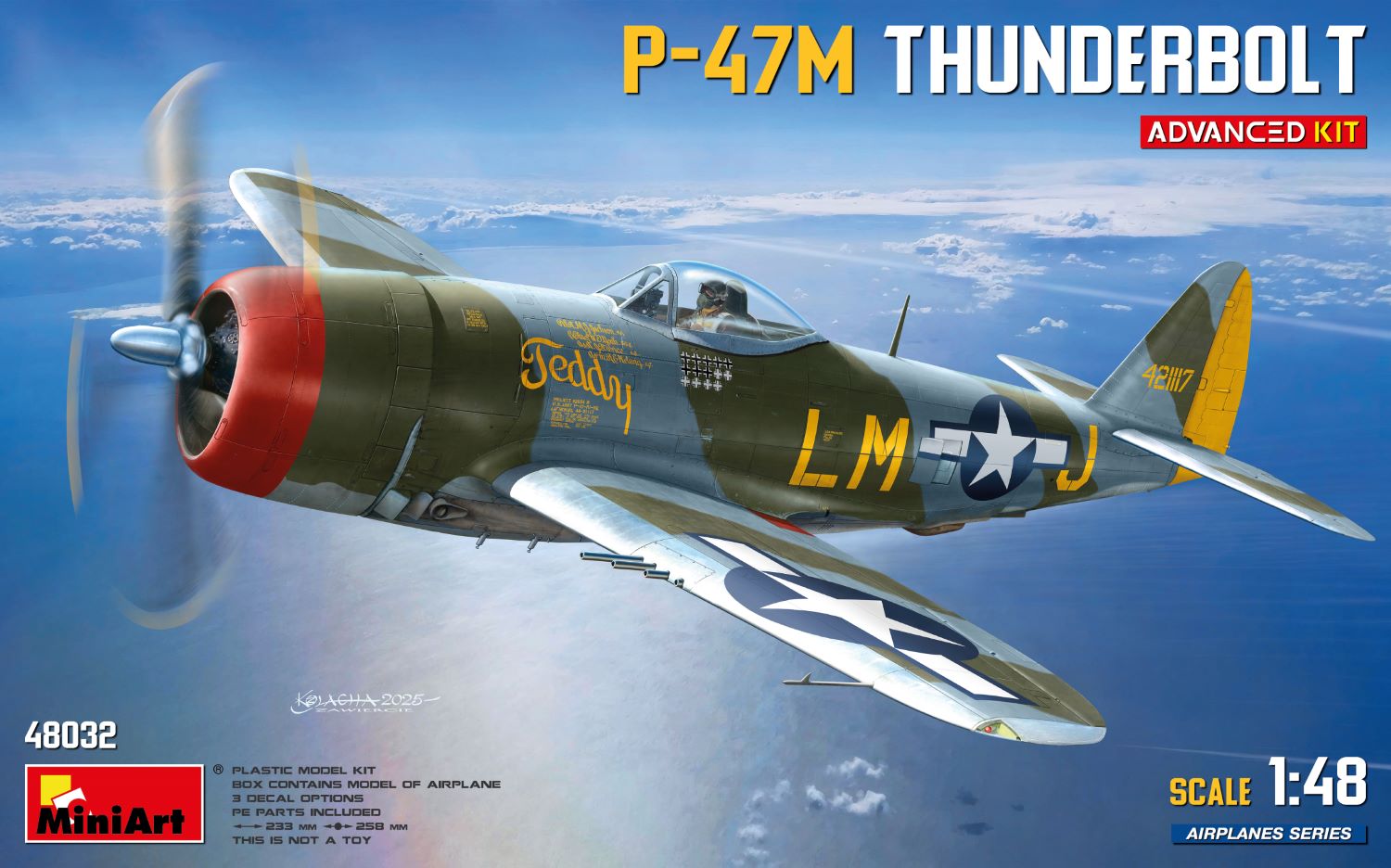 【予約する】　1/48　P-47M サンダーボルト　アドバンスキット