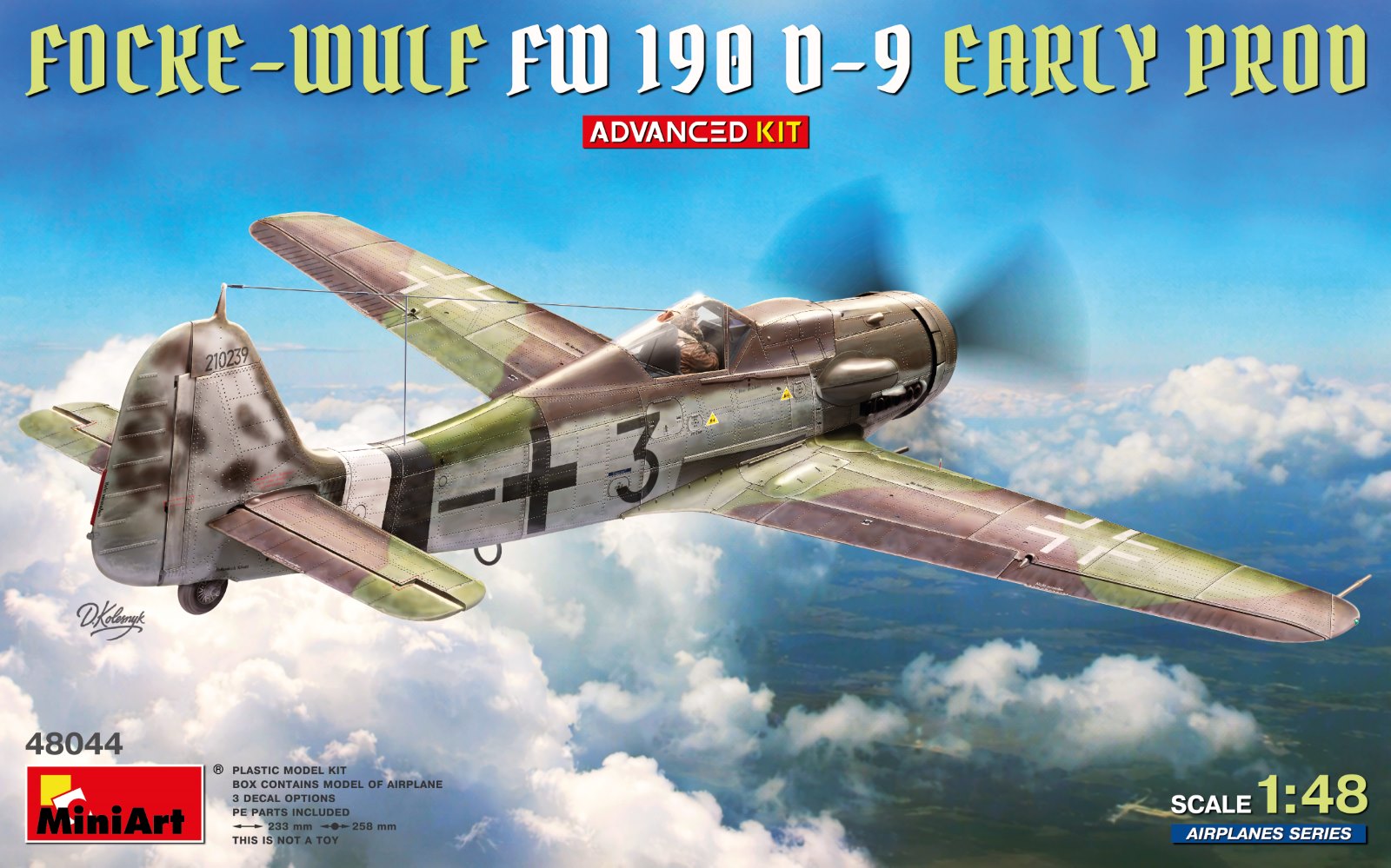 【予約する】　1/48　フォッケ・ウルフ Fw 190D-9 初期生産型 アドバンスドキット