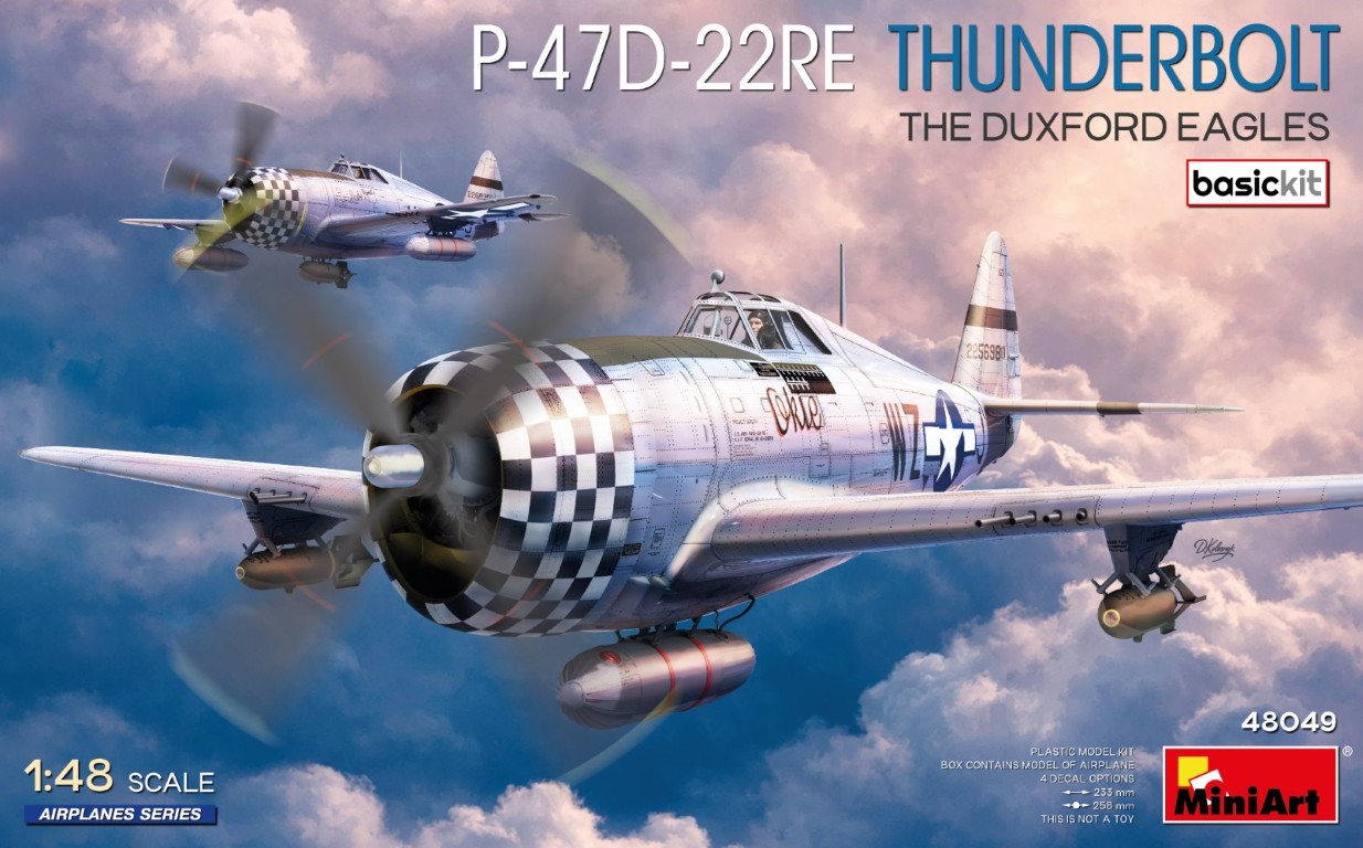【予約する】　1/48　P-47D-22RE サンダーボルト ダックスフォード・イーグルス ベーシックキット