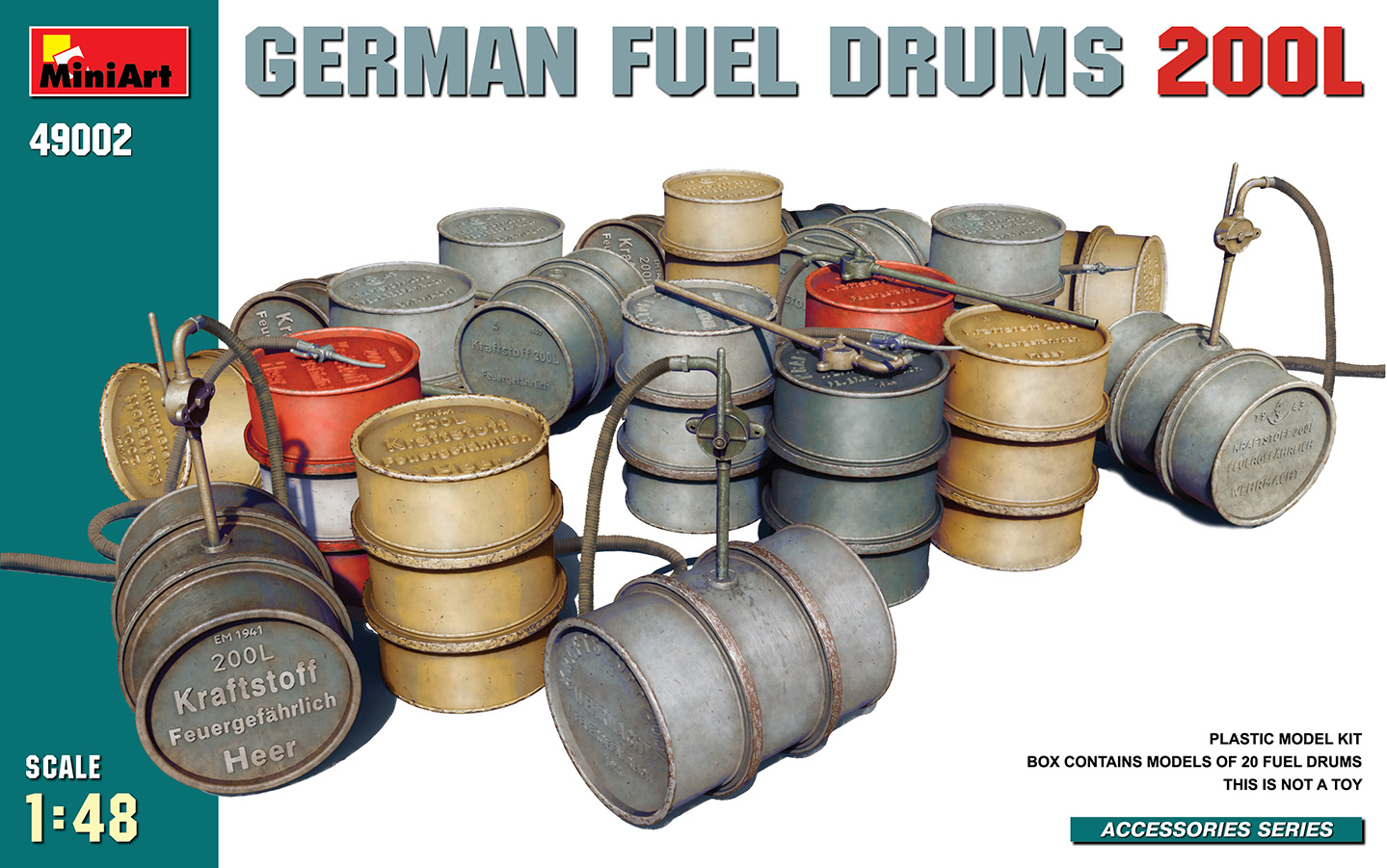 1/48　ドイツ200L燃料ドラム - ウインドウを閉じる