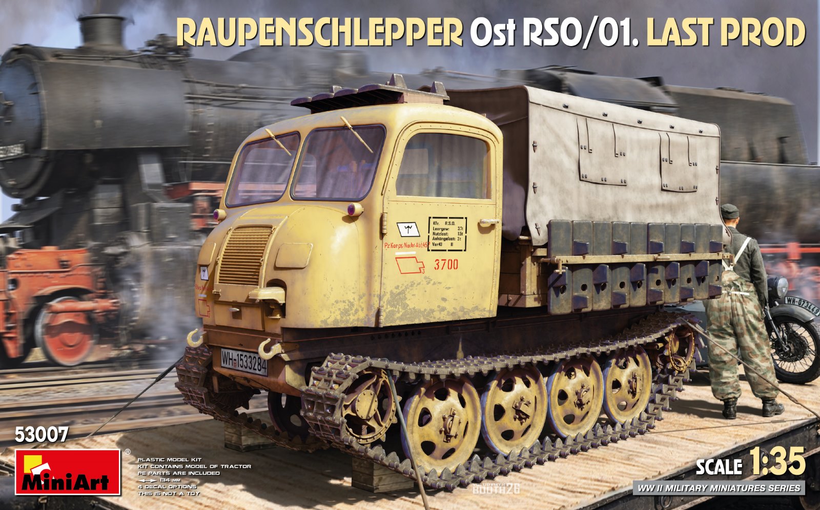 【予約する】　1/35　クローラートラクター Ost RSO/01. 最終生産モデル