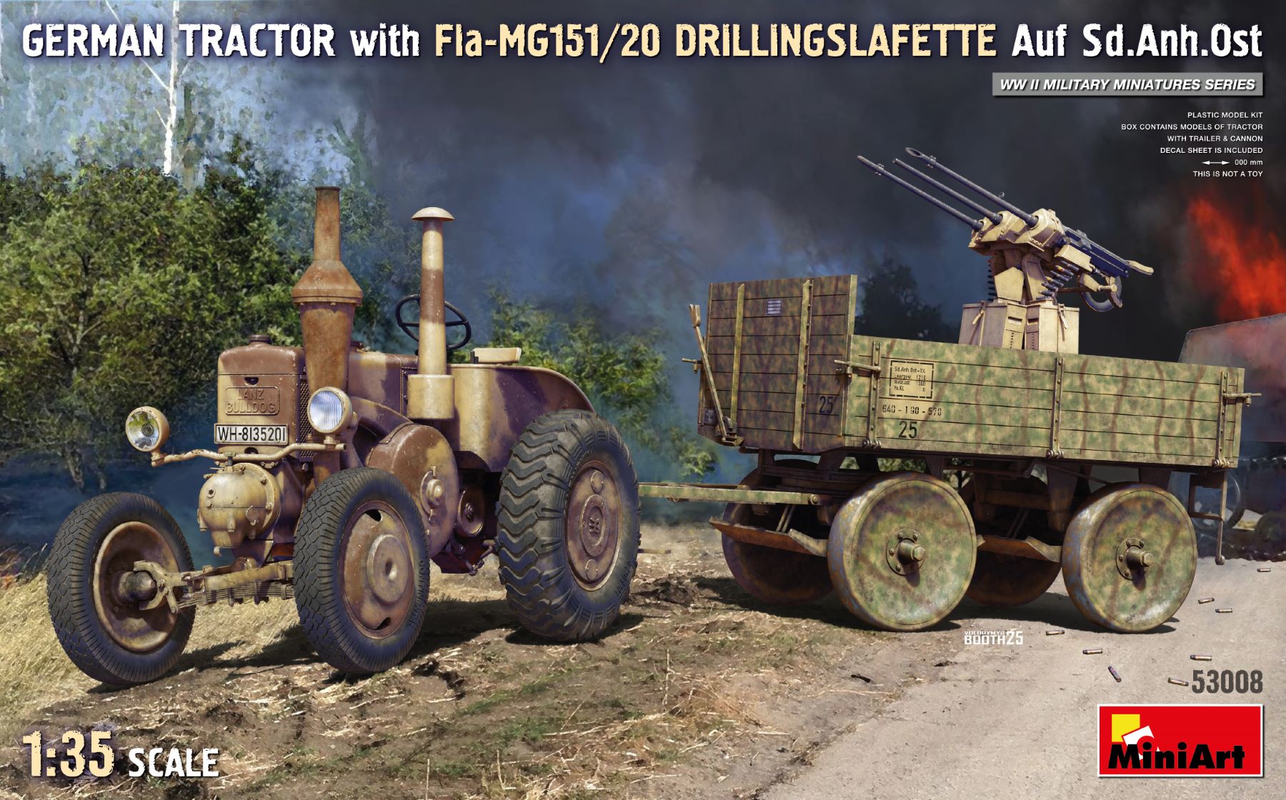 【予約する】 1/35 ドイツトラクター Fla-MG151/20 ドリリング搭載 【予約する】 1/35 ドイツトラクター Fla-MG151/20 ドリリング搭載