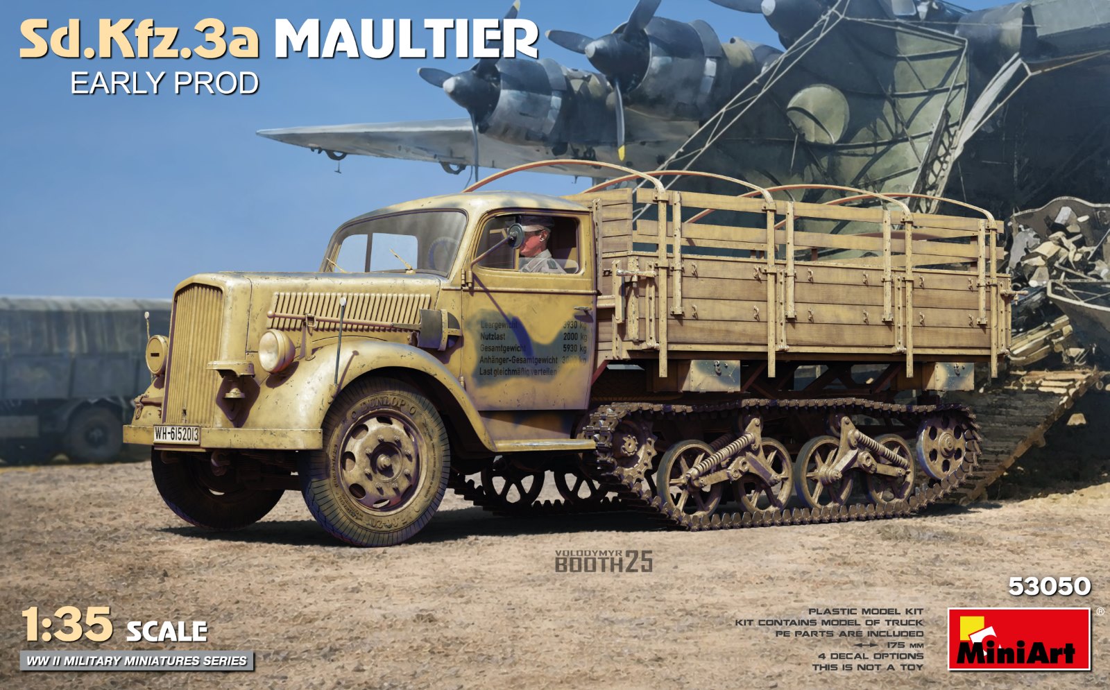 【予約する】　1/35　Sd.Kfz.3a マウルティア　初期生産型