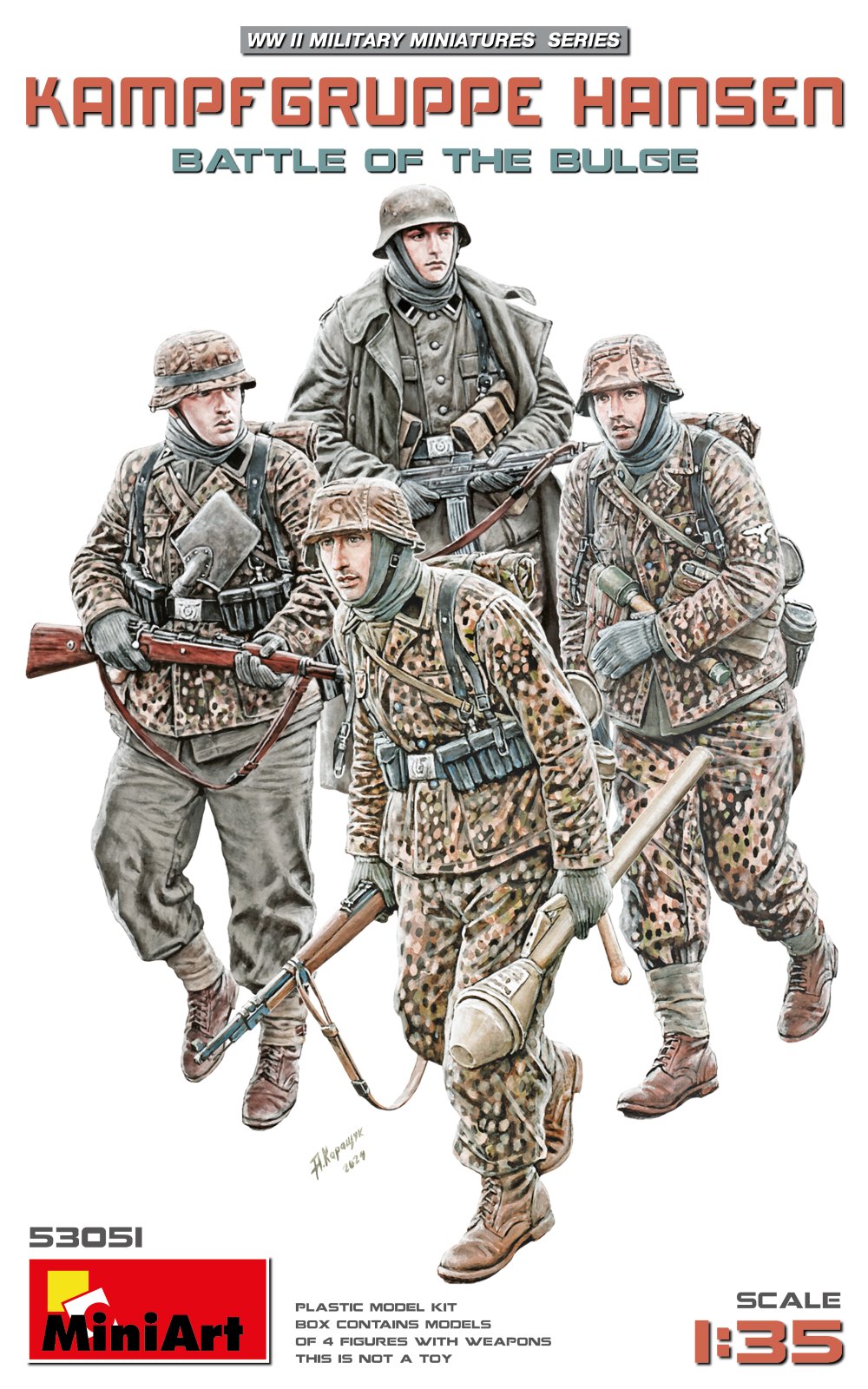 【予約する】　1/35　ハンセン戦闘団 バルジの戦い