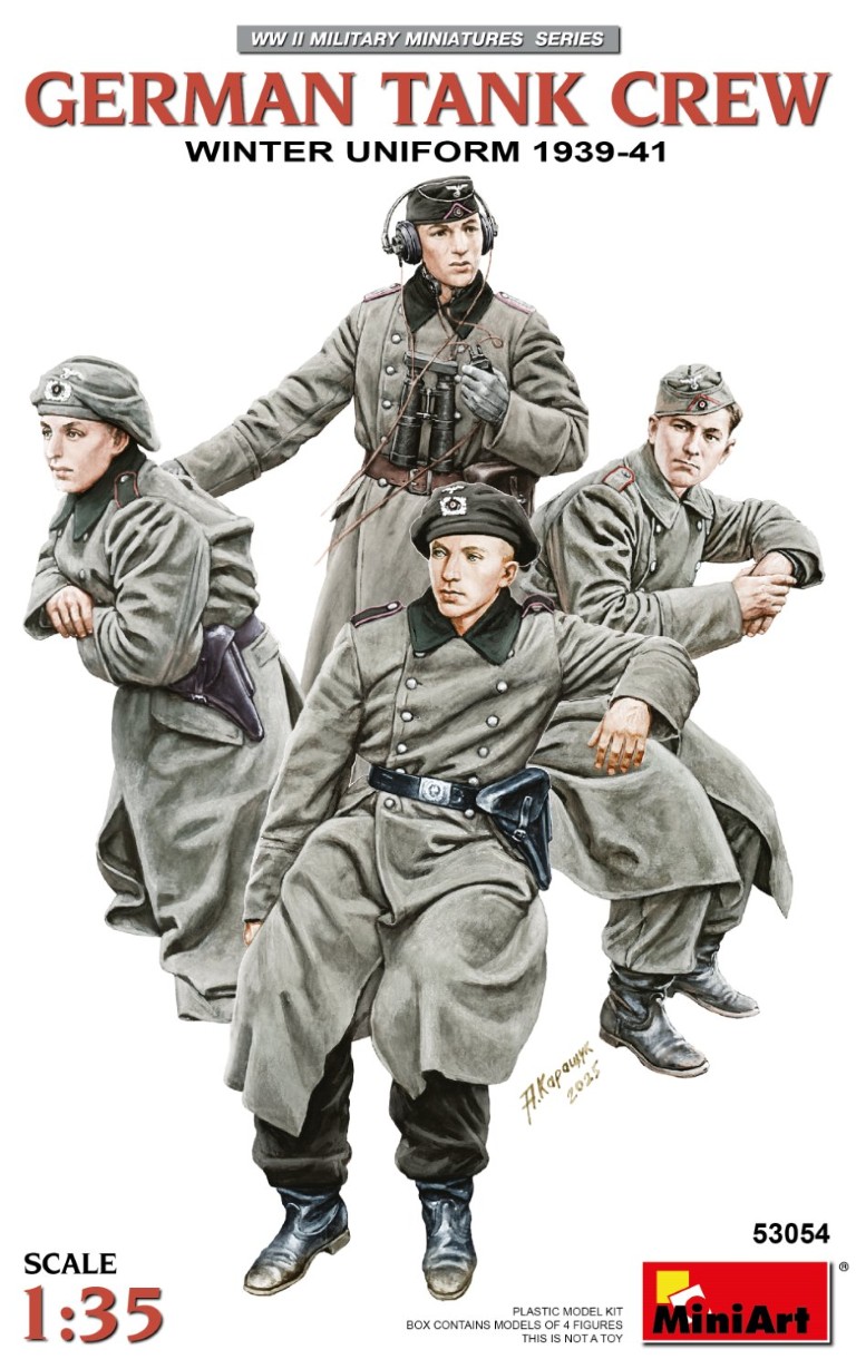 【予約する】　1/35　ドイツ軍戦車乗組員 冬服 1939-41年