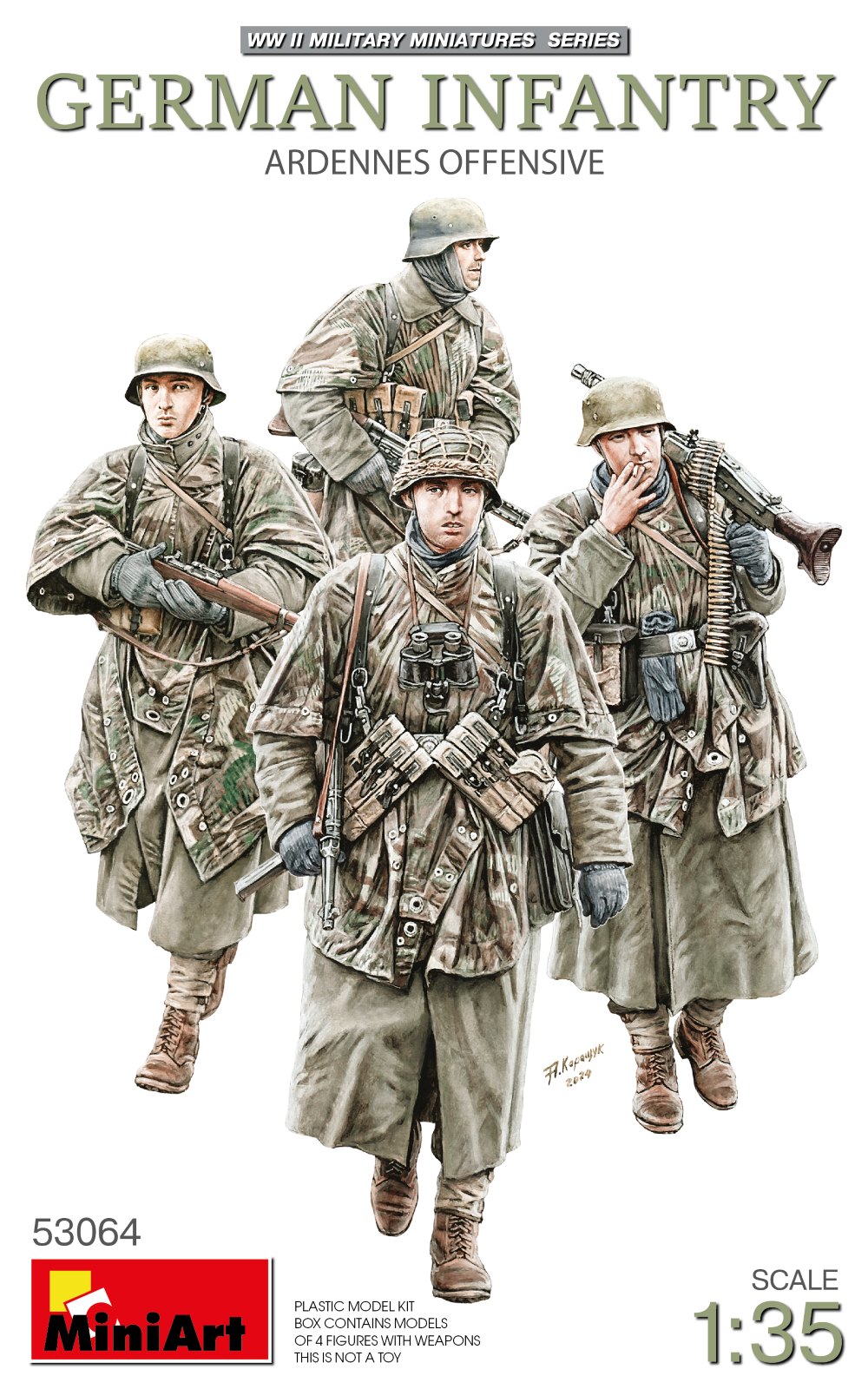 【予約する】　1/35　ドイツ歩兵 アルデンヌ攻勢