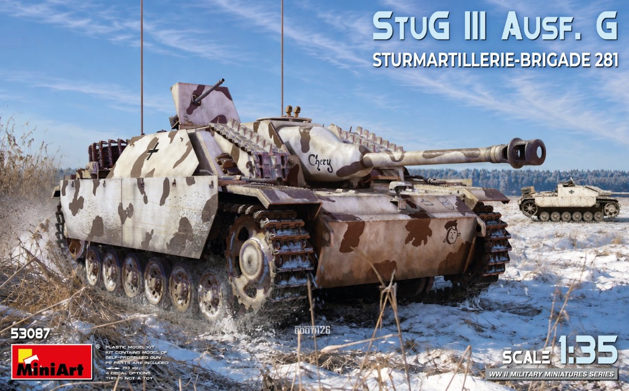 【予約する】　1/35　Ⅲ号突撃砲 G型 第281突撃砲旅団