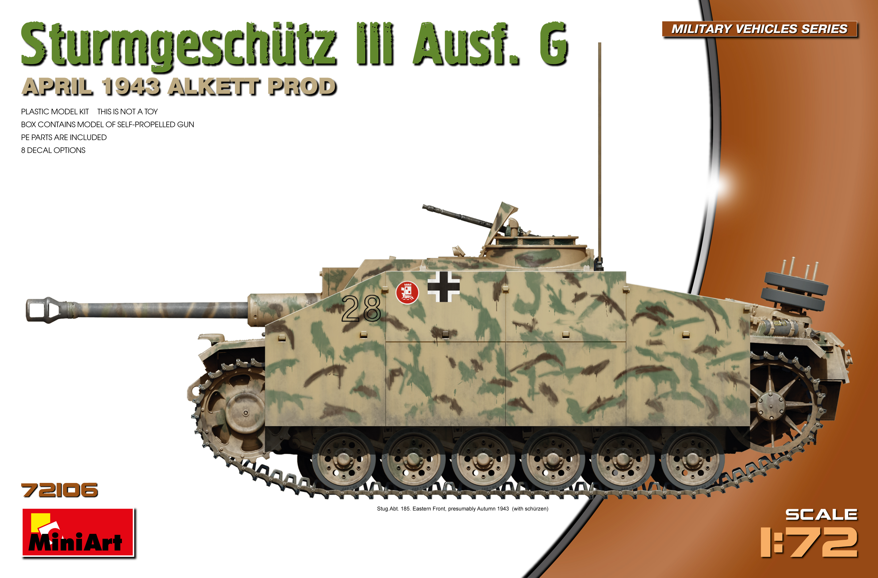 【予約する】　1/72　Ⅲ号突撃砲Ausf.G 1943年4月