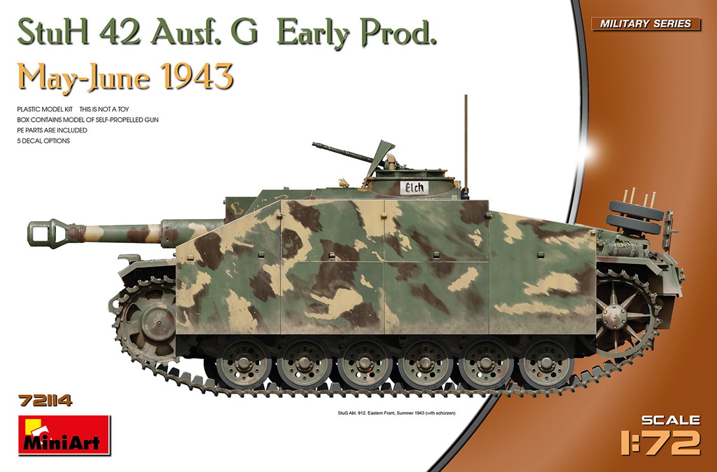 【予約する】　1/72　10.5cm突撃榴弾砲42 Ausf. G 初期型