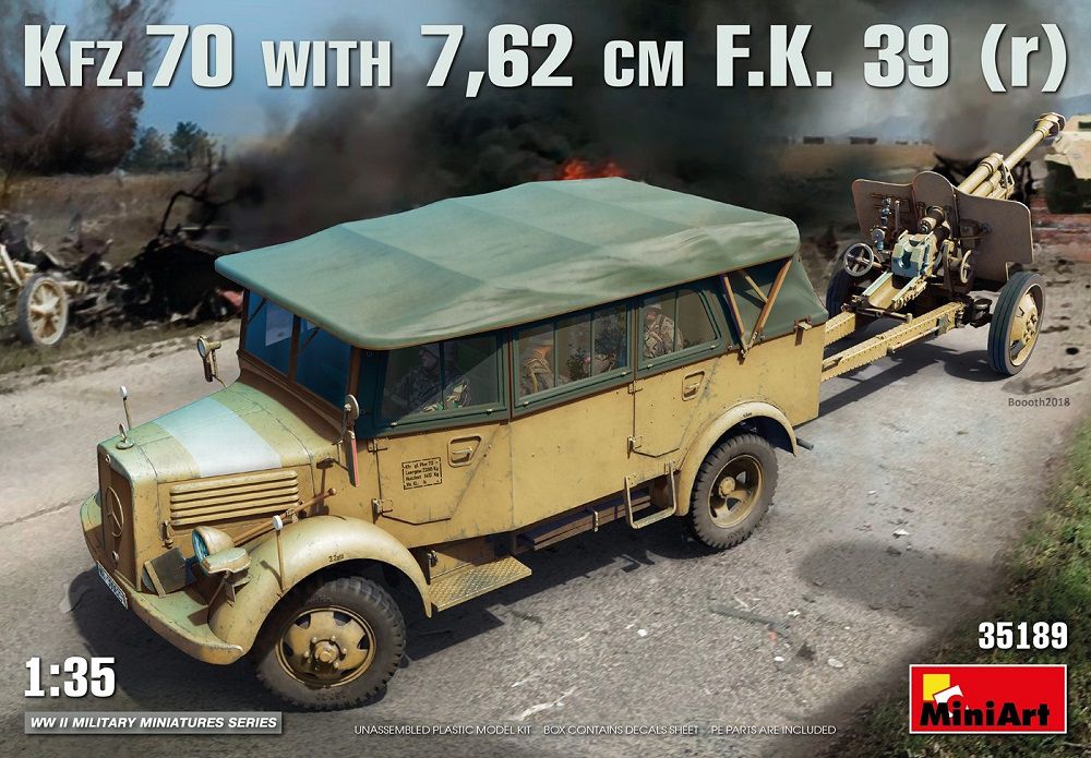 1/35　Kfz.70&7.62cmF.K.39（r）