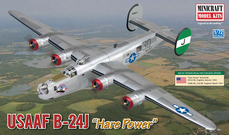 1/72 B-24J "ハレ パワー" アメリカ陸軍航空軍 - ウインドウを閉じる