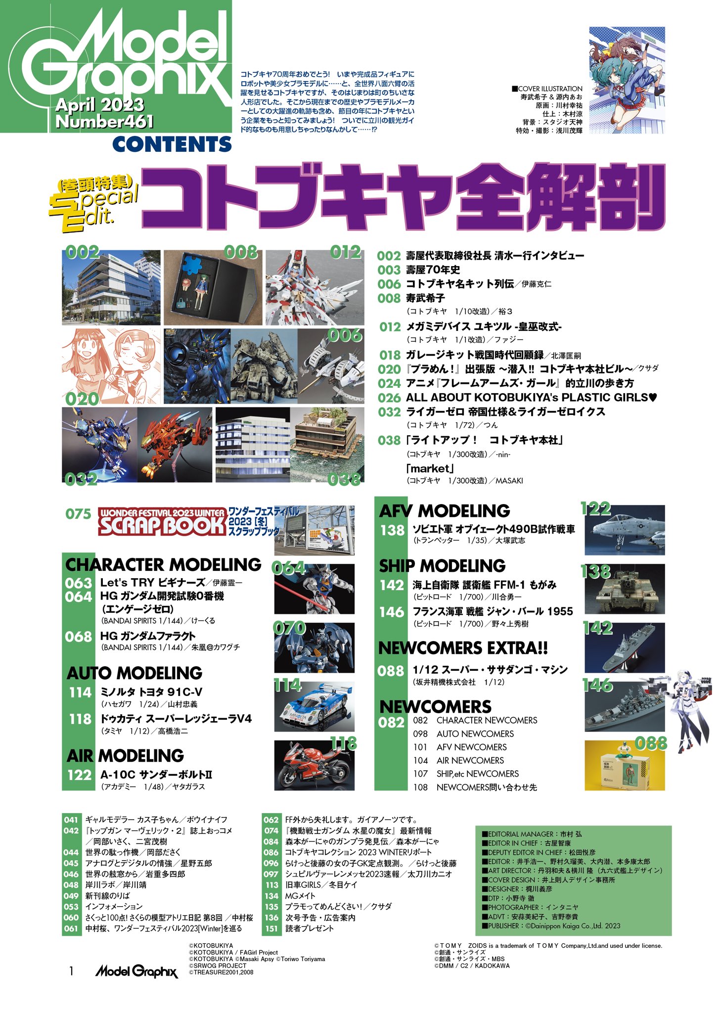 月刊モデルグラフィックス2023年4月号