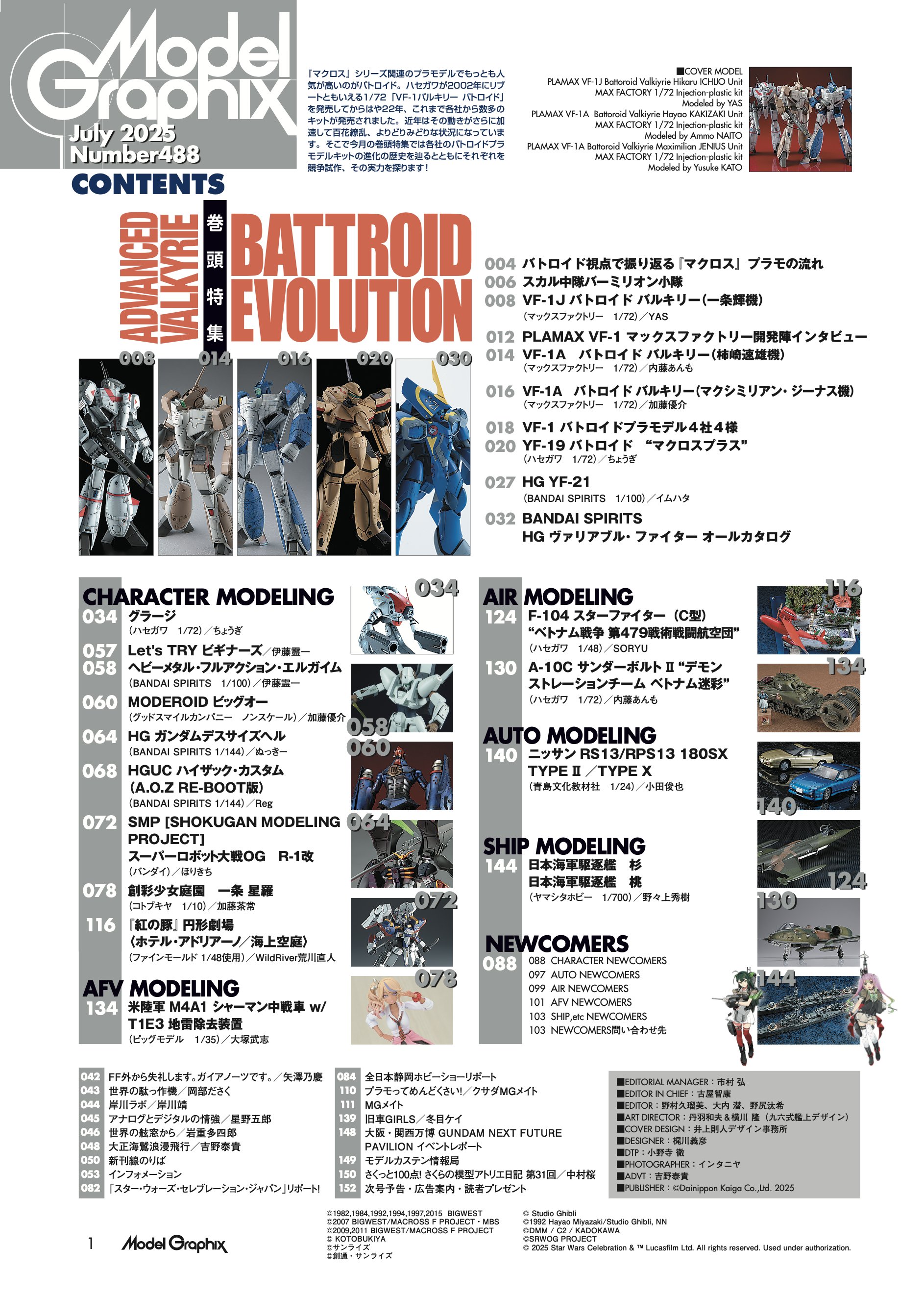 月刊モデルグラフィックス2025年7月号