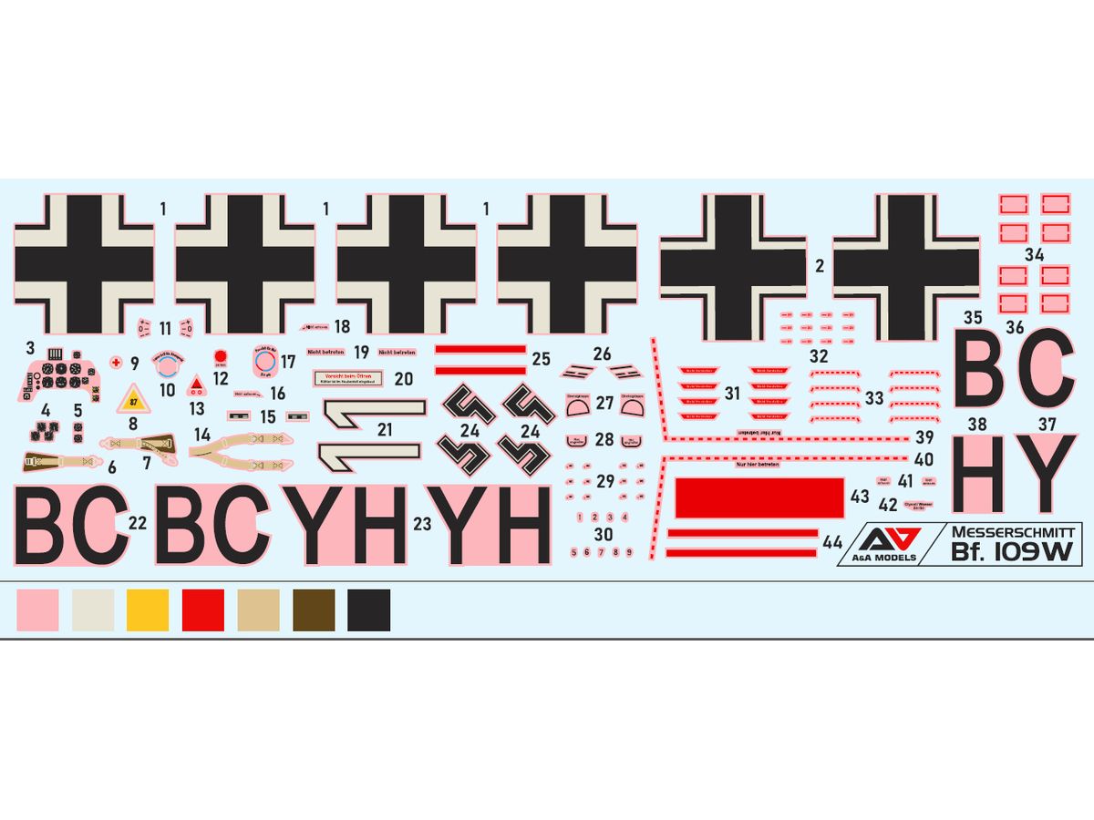 1/48 Bf109W-2 水上戦闘機