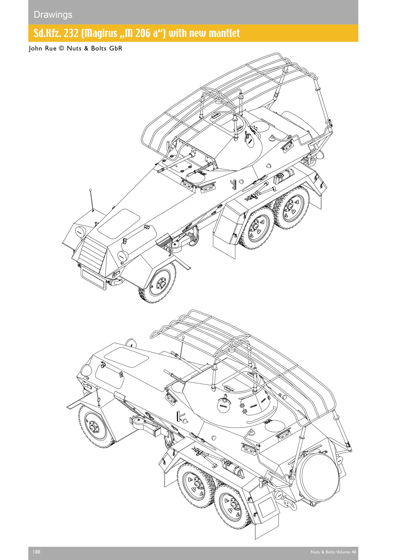 Sd.Kfz.231/232/263 6輪重装甲偵察車とその派生型