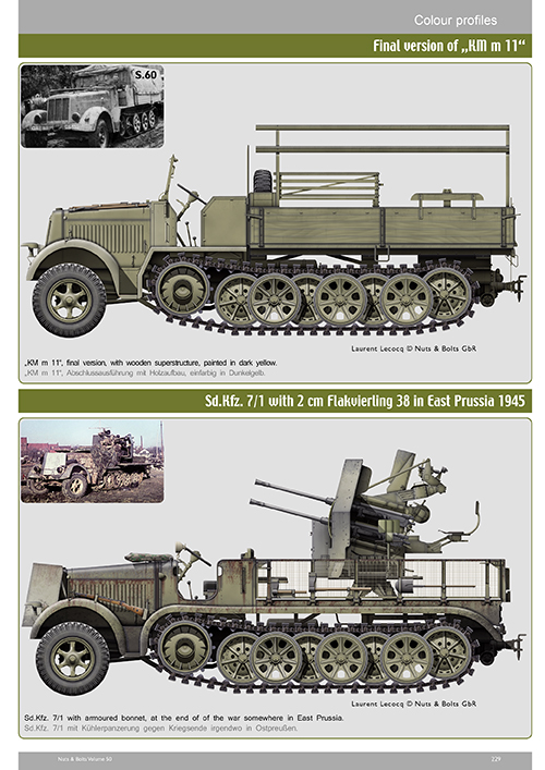 【予約する】　Sd.Kfz.7 8トンハーフトラック(クラウス・マッファイ社製)と派生型 w/10cm重カノン砲18/Sd.Ah