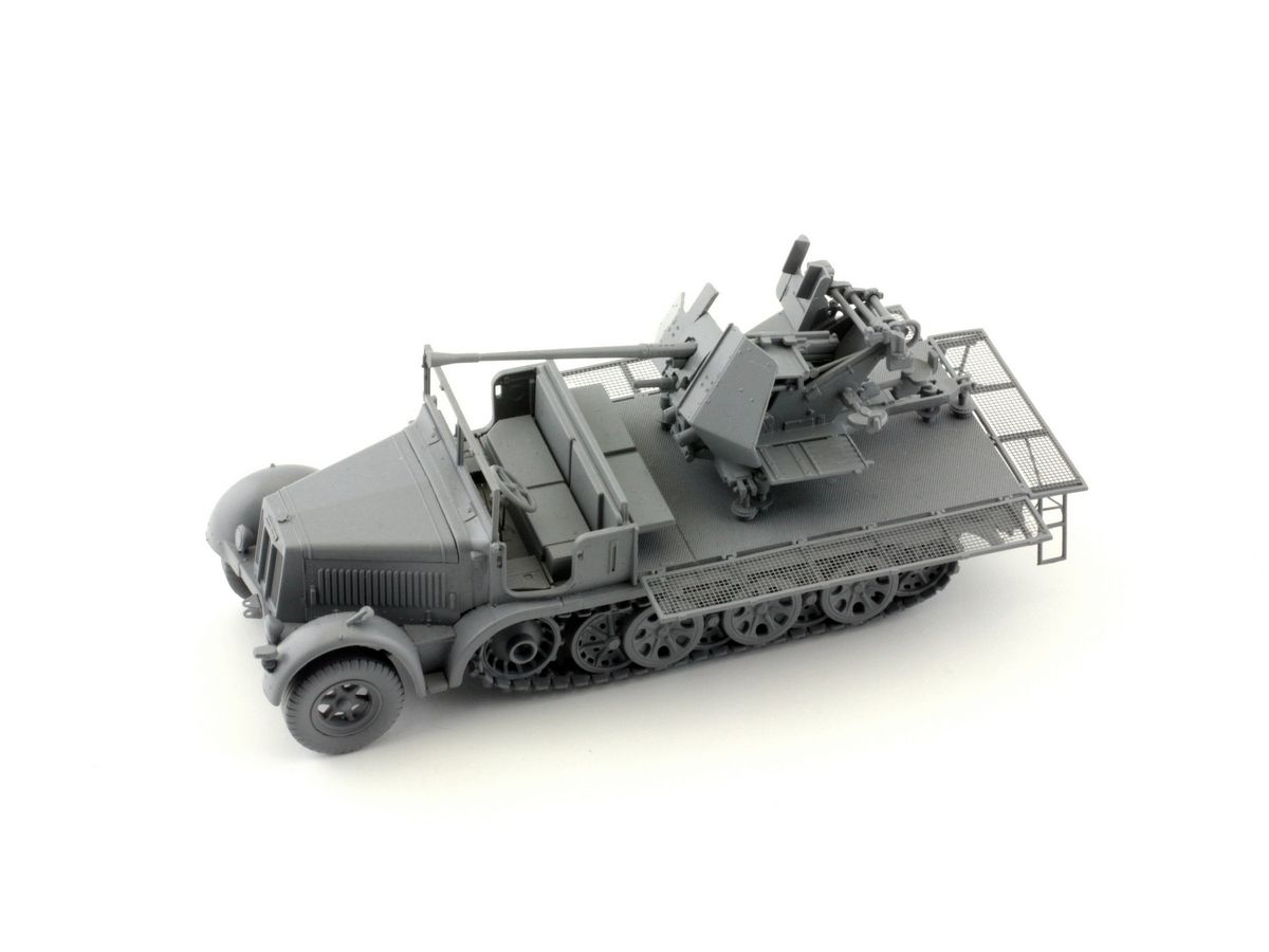 【予約する】　1/72 ドイツSd.Kfz.7/2 8トンハーフトラックw/3.7cm対空機関砲36型(初期型)