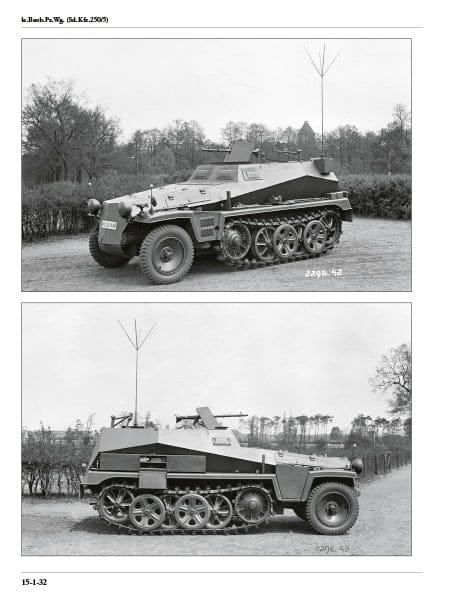 【予約する】　パンツァー・トラクツ No.15-1　　軽装甲兵員輸送車Sd.Kfz.250 A&B 型