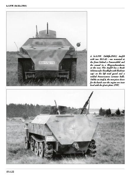 【予約する】　パンツァー・トラクツ No.15-1　　軽装甲兵員輸送車Sd.Kfz.250 A&B 型