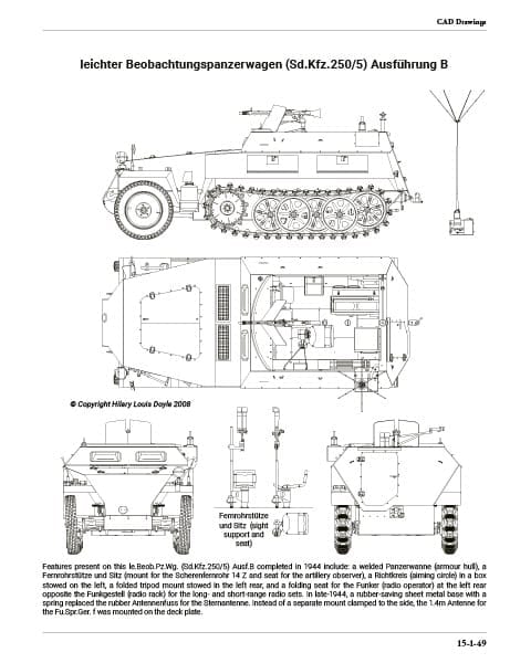 【予約する】　パンツァー・トラクツ No.15-1　　軽装甲兵員輸送車Sd.Kfz.250 A&B 型