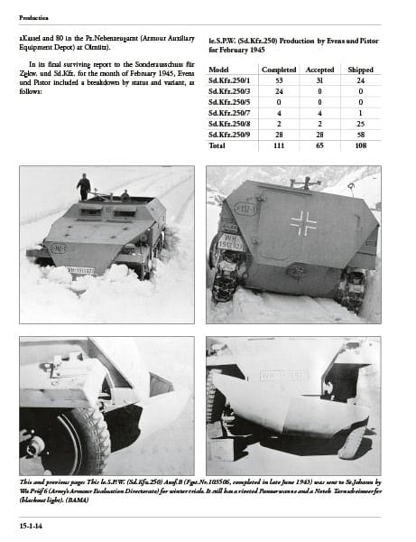 【予約する】　パンツァー・トラクツ No.15-1　　軽装甲兵員輸送車Sd.Kfz.250 A&B 型