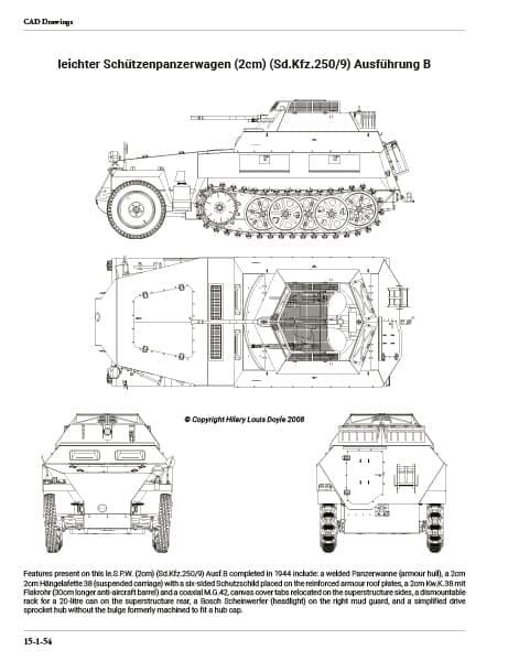 【予約する】　パンツァー・トラクツ No.15-1　　軽装甲兵員輸送車Sd.Kfz.250 A&B 型