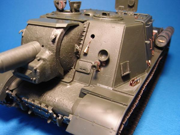 1/35　JS-2/JSU-152用エッチングセット 真鍮加工製ピストルポート付 (タミヤ:35289/35303用)