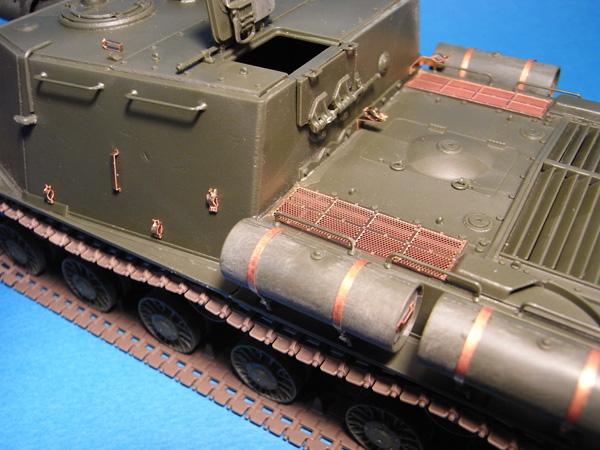 1/35　JS-2/JSU-152用エッチングセット 真鍮加工製ピストルポート付 (タミヤ:35289/35303用)