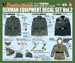 1/35　ドイツ軍装備品デカールセット Vol.2