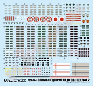 1/35　ドイツ軍装備品デカールセット Vol.2 - ウインドウを閉じる