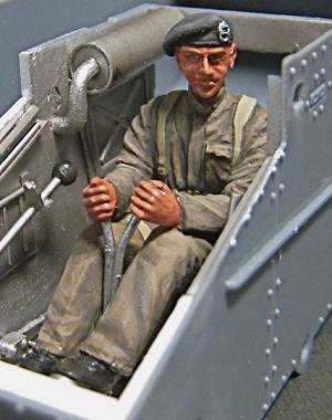1/35　英　大戦初期戦車兵ドライバー(BEF) - ウインドウを閉じる