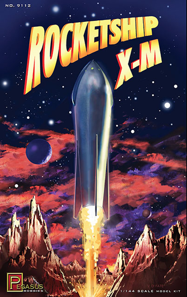 1/144 火星探検 ロケットシップ X-M