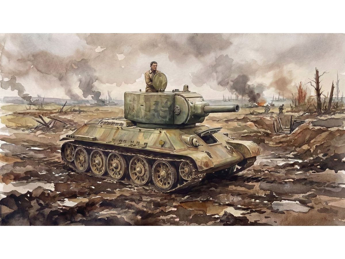【予約する】　1/35 T-34/122 ("D" 自走砲) 第183工場