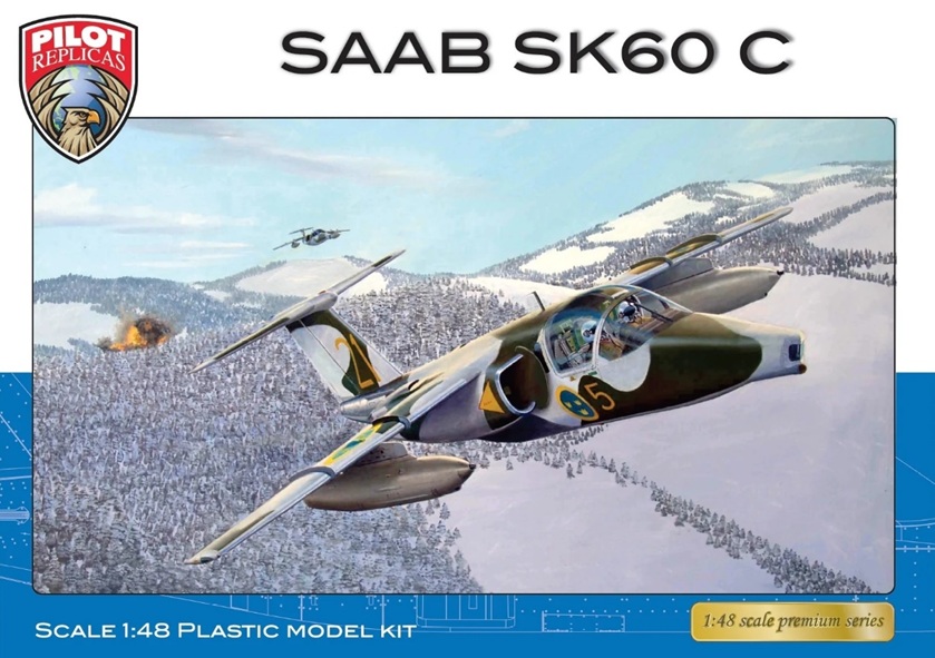 【予約する】　1/48 サーブ SK60C 偵察機/地上攻撃機