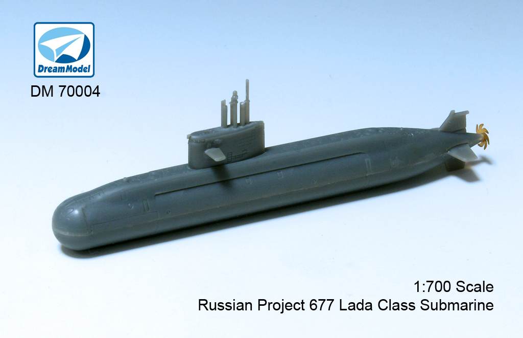 1/700 ロシア海軍 ラーダ級潜水艦(2隻入) - ウインドウを閉じる