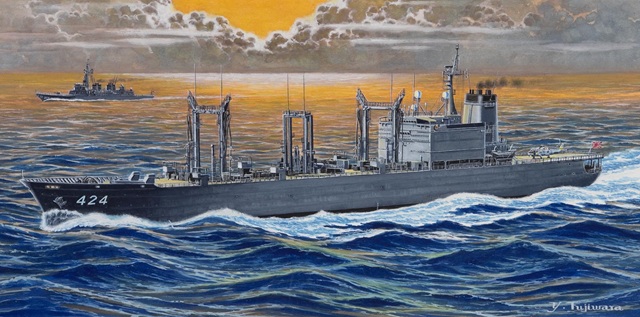 【予約する】　1/700 海上自衛隊 補給艦 AOE-424 はまな