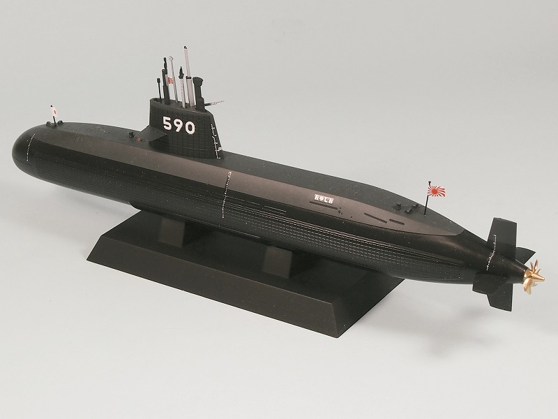 1/350　海上自衛隊 潜水艦 SS-590 おやしお - ウインドウを閉じる
