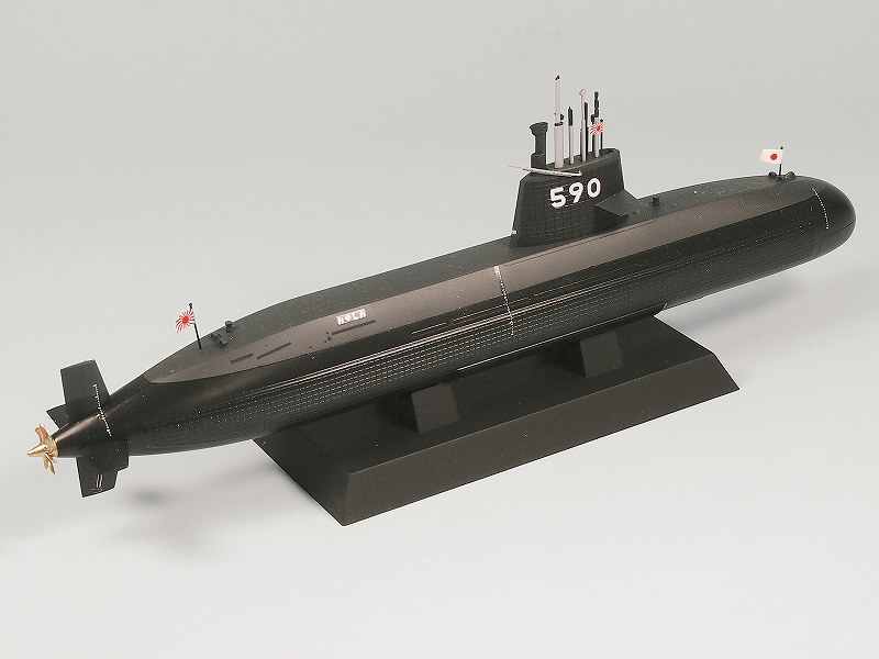 1/350　海上自衛隊 潜水艦 SS-590 おやしお - ウインドウを閉じる