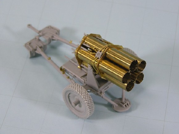 1/35 WWII ドイツ 多連装ロケットランチャー 21cm ネーベルヴェルファー42型