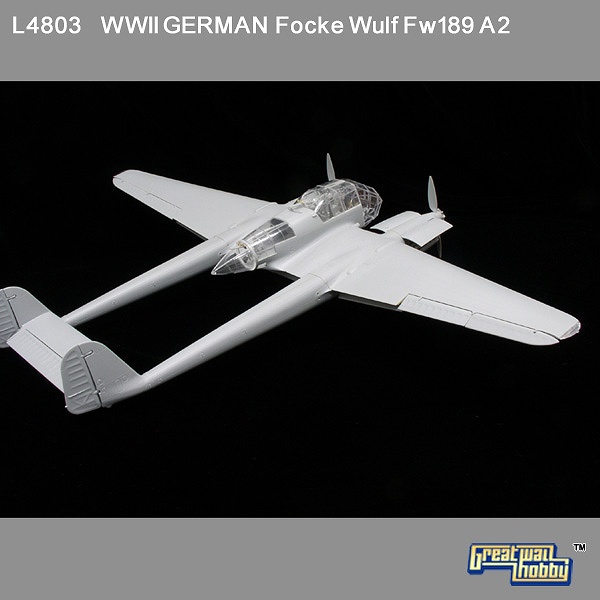 1/48 WWII 独空軍 偵察機 フォッケウルフ Fw189A-2 - ウインドウを閉じる