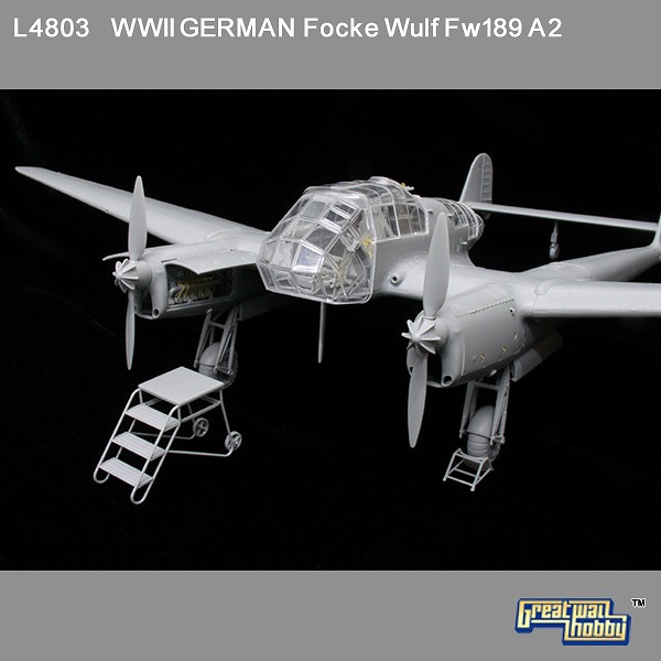 1/48 WWII 独空軍 偵察機 フォッケウルフ Fw189A-2