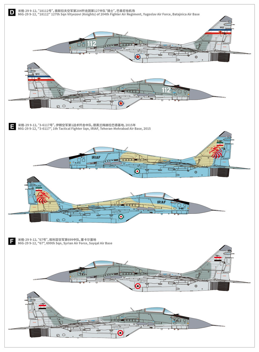 1/72 MiG-29 9.12 フルクラムA後期型 - ウインドウを閉じる