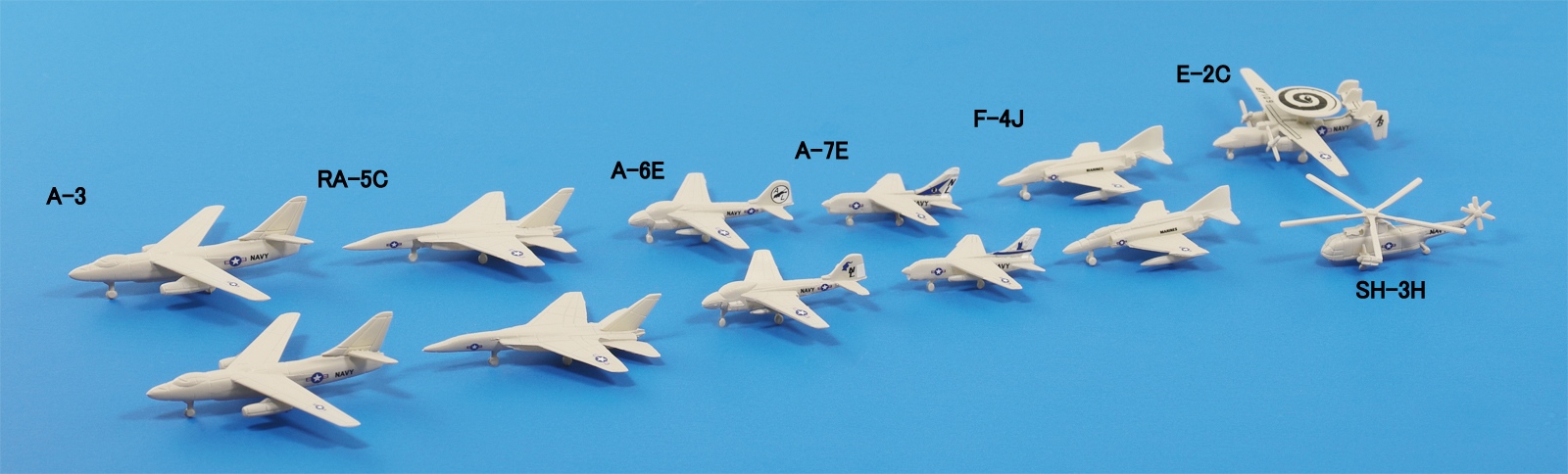 1/700 現用アメリカ海軍艦載機セット1